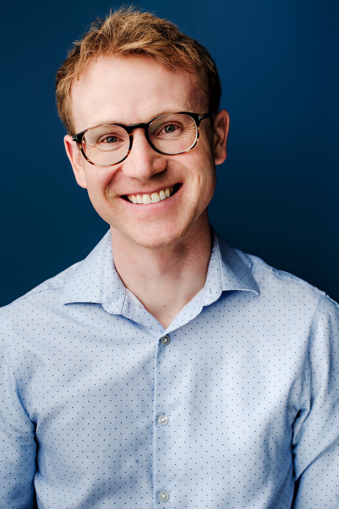 Connor O’Kane smiling portrait