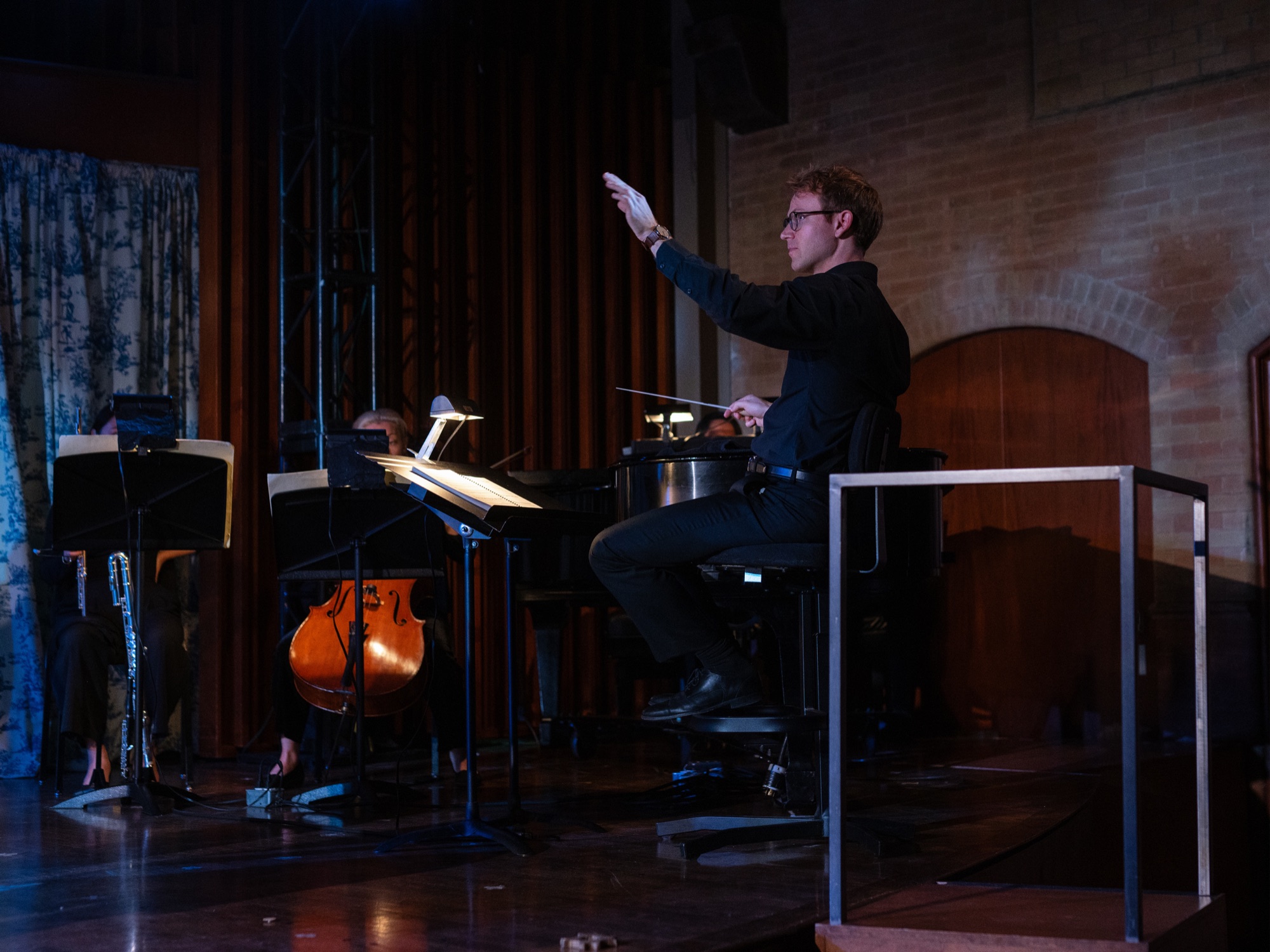 Connor O’Kane conducting Ravel